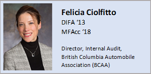 Alumna Felicia Ciolfitto