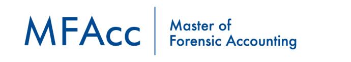 Master of Forensic Accounting Logo