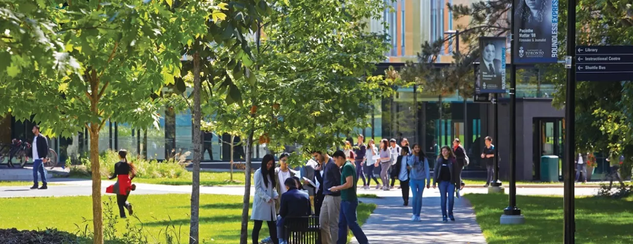 Students Walking