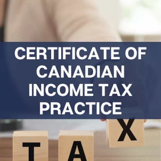 Cert. of Income Tax Practice