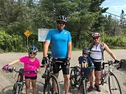 Alumna Anick Lamoureux with family