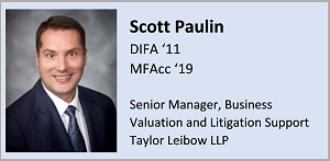 Alumnus Scott Paulin